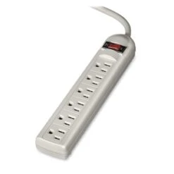Power Strip 6 Outlets 6 Ft Cord Platinum 99028