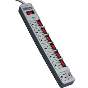 Tripp Lite Eco-Surge 7-Outlet Surge Protector W/ 6ft Cord, 1080 Joules 3 Tripp Lite Eco-Surge 7-Outlet Surge Protector W/ 6ft Cord, 1080 Joules