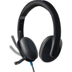 Logitech 250633 H540 Binaural Over The Head Corded Headset Black 981000510