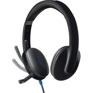 Logitech 250633 H540 Binaural Over The Head Corded Headset Black 981000510 3 Logitech 250633 H540 Binaural Over The Head Corded Headset Black 981000510
