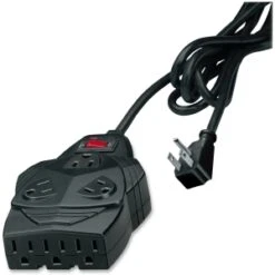 Mighty 8 Surge Protector 8 AC Outlets 6 Ft Cord 1300 J Black 99090