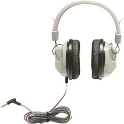 Hamilton Buhl Deluxe Stereo Headphone With 3.5mm Plug - Stereo, Mono - Gray
