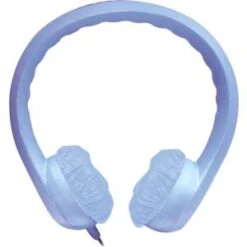 Hamilton Buhl Flex-Phones Virtually Indestructible Foam Headphones, Blue