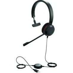 Jabra EVOLVE 30 II MS Mono Headset - Black