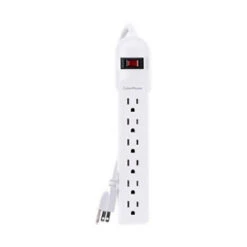 CyberPower Essential CSB606W 6-Outlet Surge Suppressor Protector
