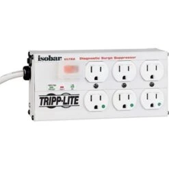 Tripp Lite Isobar Surge Protector With 6 Hospital-Grade Outlets, 3300 Joules