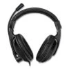 Xtream H5 Binaural Over The Head Multimedia Headset With Mic Black XTREAMH5