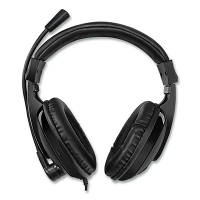 Xtream H5 Binaural Over The Head Multimedia Headset With Mic Black XTREAMH5 3 Xtream H5 Binaural Over The Head Multimedia Headset With Mic Black XTREAMH5