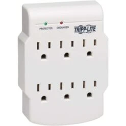 Tripp Lite Surge Protector Wallmount Direct Plug In 120V 6 Outlet 540 Joules
