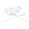 SAMSUNG USB-C Fast Charging Wall Charger (Detachable USB-C/USB Cable)