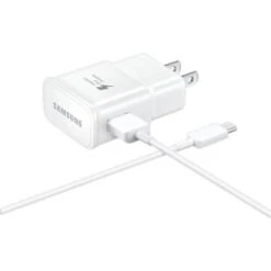 SAMSUNG USB-C Fast Charging Wall Charger (Detachable USB-C/USB Cable)