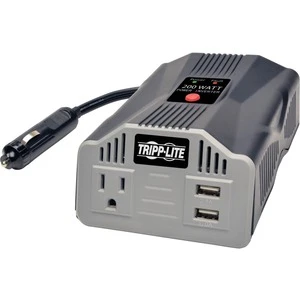 Tripp Lite 200W PowerVerter Ultra-Compact Car Inverter W/ Outlet And 2 USB Ports 3 Tripp Lite 200W PowerVerter Ultra-Compact Car Inverter W/ Outlet And 2 USB Ports