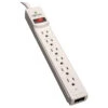 Tripp Lite Protect It! 6-Outlet Surge Protector W/ Tel/Modem Protection, 990 J