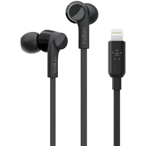 Belkin SoundForm Headphones W/ Lightning Connector 44" Cord Black G3H0001BTBLK 3 Belkin SoundForm Headphones W/ Lightning Connector 44" Cord Black G3H0001BTBLK