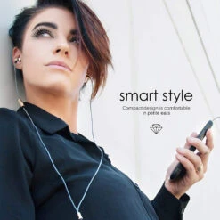 MEE Audio Crystal In-Ear Wired Headphones Turquoise M11J-TQ -Electronics Store 594900C