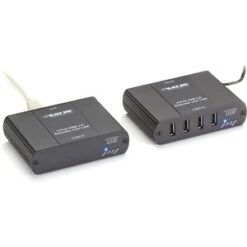 Black Box 4 Port USB 2.0 Extender Lan Or Direct Connect IC408A-R2