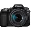 Canon EOS 90D 33 Megapixel Digital SLR Camera With Lens 0.71" 5.31" Black 3616C016 -Electronics Store 607813
