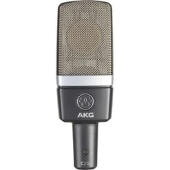 AKG Pro Audio C214 Professional Large-Diaphragm Condenser Microphone, Grey