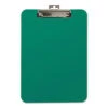 Mobile OPS Unbreakable Recycled Clipboard 1/4" Capacity 9 X 12 1/2 Green 61626