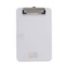 Universal Plastic Clipboard Holds 5 X 8 Sheets Clear UNV40312