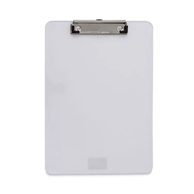 Universal Plastic Clipboard Holds 8.5 X 11 Sheets Clear UNV40310 3 Universal Plastic Clipboard Holds 8.5 X 11 Sheets Clear UNV40310