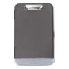 Universal Storage Clipboard Holds 8.5 X 11 Sheets Black UNV40319