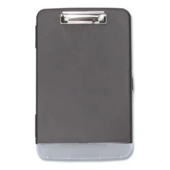 Universal Storage Clipboard Holds 8.5 X 11 Sheets Black UNV40319