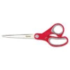 3M Scotch Multi-Purpose Scissors Pointed Tip 7" Gray/Red Straight Handle 1427 -Electronics Store 630622