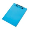 Acrylic Clipboard 0.5" Clip Capacity Holds 8.5 X 11 Sheets Transparent Blue 21567 -Electronics Store 633074