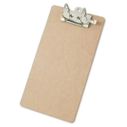 Recycled Hardboard Archboard Clipboard 2.5" Clip Capacity Holds 8.5 X 14 Sheets Brown 05713