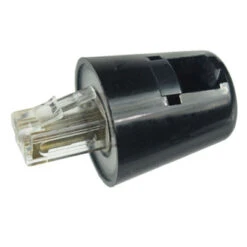 Softalk Twisstop Rotating Phone Cord Detangler Black 1501