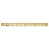 Westcott Wood Yardstick With Metal Ends 36" Long. Clear Lacquer Finish 10425