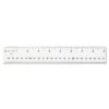Westcott Clear Flexible Acrylic Ruler Standard/Metric 18" Long Clear 10564 -Electronics Store 639664