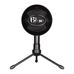 Logitech Blue Snowball ICE Microphone, USB Condenser Microphone - Black