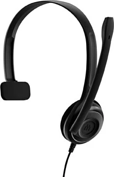 EPOS PC 7 Single-Sided Over The Head USB Headset Black