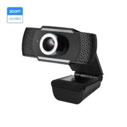 Adesso CyberTrack H4 1080P USB 2.1 MP Manual Focus Webcam Black CYBERTRACKH4