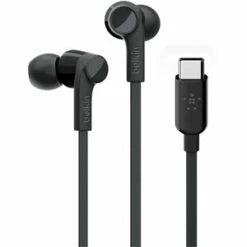 Belkin USB-C In-Ear Headphones With Inline Mic Control Black G3H0002BTBLK