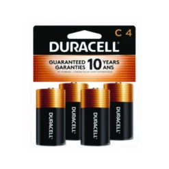 Duracell CopperTop Alkaline C Batteries 4/Pack MN1400R4Z