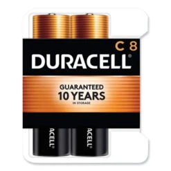 Duracell CopperTop Alkaline C Batteries 8/Pack MN14RT8Z