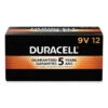 Duracell CopperTop Alkaline 9V Batteries 12/Box MN1604BKD -Electronics Store 793254