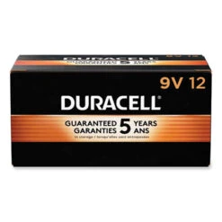 Duracell CopperTop Alkaline 9V Batteries 12/Box MN1604BKD