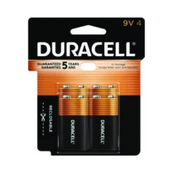Duracell CopperTop Alkaline 9V Batteries 4/Pack MN16RT4Z