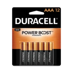 Power Boost CopperTop Alkaline AAA Batteries 12/Pack MN2400B12