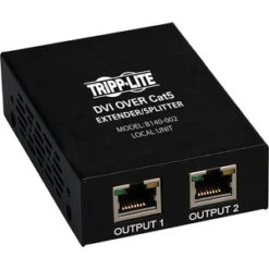 Tripp Lite 2 Port DVI Over Cat5/Cat6 Video Extender Splitter B140002