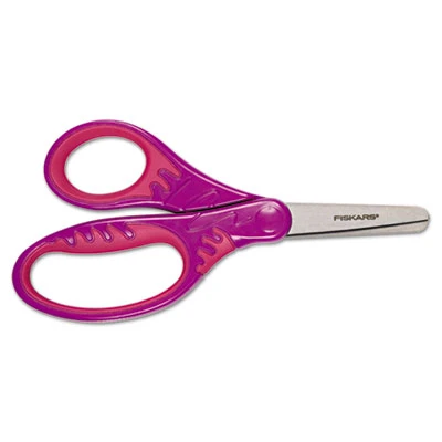 Kids Softgrip Scissors Right Handed Rounded Tip 5" Long 1.75" Cut Length Straight Handle Randomly Assorted Handle Color 9422 3 Kids Softgrip Scissors Right Handed Rounded Tip 5" Long 1.75" Cut Length Straight Handle Randomly Assorted Handle Color 9422