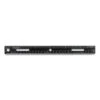 Westcott KleenEarth Recycled Ruler Standard/Metric 12" Long Plastic Black 41015