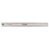 Westcott Stainless Steel Office Ruler With Non Slip Cork Base 15" 10416