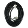 Power Gear 25ft RJ11 Telephone Line Cord Plug/Plug Black 7658099986580 -Electronics Store 829982