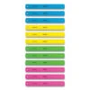 Westcott Non-Shatter Flexible Ruler Standard/Metric 12" 30 Cm Long Plastic Assorted Translucent Colors 12/Box 17721 -Electronics Store 832066