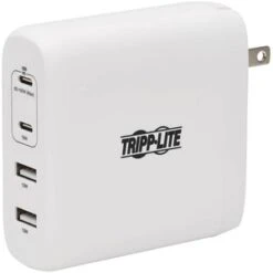 Tripp Lite USB C Wall Charger 4Port Compact 100W PD3.0 White U280W04100C2G